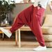New Harem Men Solid Loose Casual Korean Style Cotton Plus Size Sweatpants Hot Sale Male Trousers Mens Pants_viptrois.com
