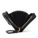 Card Bag Card Cases Litchi Pattern Accordion Card Holder Short Women's Korean Version Coin Purse Large Capacity Multi Card Slot Zipper Wallet_viptrois.com