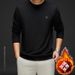 2025d 2025 Fleece Lined Thickened Sweatshirt Men's Long Sleeve T-Shirt Winter New Round Neck Top For Young And Middle-aged_viptrois.com