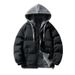 Unisex Japanese Streetwear Hooded Puffer Jacket - Winter Fleece-Lined Coat (Black/Khaki/Blue/Green, M-4XL)_viptrois.com