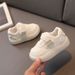 A generation of children's baby shoes autumn new soft-soled fashion breathable 1-3 years old men's shoes Joker board shoes_viptrois.com