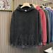 Old Washed Hooded Sweatshirt For Men With Dropped Shoulders And Thick Solid Color Hoodie_viptrois.com