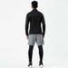 Men's Clothing New Two Piece Sports Trousers Men's Quick Drying Elastic Basketball Training Summer New Thin Fitness Running Casual Pants_viptrois.com