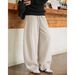 Men’s Relaxed Fit Cargo Pants – Casual Straight-Leg Joggers With Drop Crotch (Poly-Spandex Blend, Streetwear Style, 3 Colors, S-XXXL)_viptrois.com