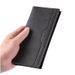 Premium Slim Men's Wallet With Multiple Card Slots – Ultra-Thin PU Leather Bifold Wallet For Daily Use (Blue, Black, Dark Brown, Light Brown)_viptrois.com