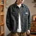 Cross-Border Denim Men Autumn Winter 2025 New American Retro High-End Long Sleeve Shirt Jacket_viptrois.com