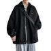 Suede Men, Spring Autumn New Style, High-End Feel, Cool Trendy Brand, Office Worker And Student Party Hot-Selling Jacket_viptrois.com