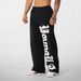 Men's Athletic Jogger Pants - Embroidered Cotton Blend Sweatpants For Running, Gym & Casual Wear - Straight Leg Comfort Fit (Multiple Colors)_viptrois.com