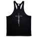 Summer Fitness Training Vest Summer I-Back Cotton Bottom Shirt Skinny Elastic Sleeveless T-Shirt_viptrois.com
