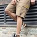 Men's Clothing Summer Casual Loose Cargo Shorts Trendy Drawstring For Students_viptrois.com