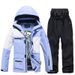 Premium Unisex Ski Suit Set - Waterproof & Windproof Winter Snow Jacket & Pants For Men & Women - Lightweight & Breathable For Snowboarding & Skiing_viptrois.com