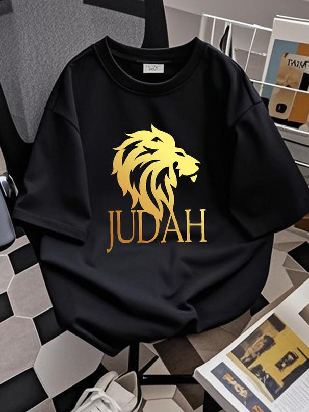 NEW LIMITED Lion Of Tribe Judah T-Shirt Messianic Tee Size S-3XL Versatile Top For Everyday Wear Unisex Stretched Stylish Summer Breathable_viptrois.com