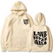 Love Never Fails Letter Print Sweatshirt Spring Autumn Casual Men And Women Long Sleeve Hoodie_viptrois.com