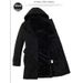 Loom Loom Autumn Winter New European American Fashion Clothing Fleece-Lined Thickened Hooded Trench Trendy Men's Single-Breasted_viptrois.com