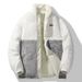 Winter Reversible Lamb Wool Men's Trendy Loose Thickened Warm Down Cotton Jacket Couple Coat_viptrois.com