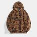 Ethnic Print Hooded Sweatshirt - Unisex Pullover With Tribal Embroidery, Oversized Streetwear (S-XXL)_viptrois.com