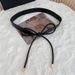 New Knot Belt Women's Simple And Versatile Strap Decoration Dress With Sweater Coat Small Belt Women_viptrois.com