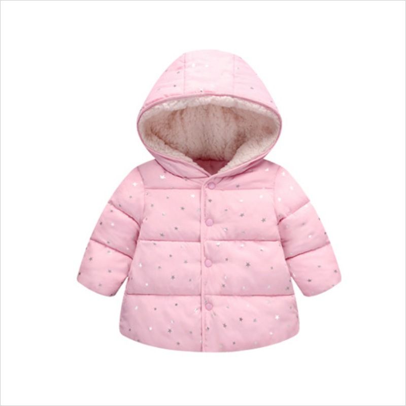 Kid's clothing New children's quilted coat stars children's baby quilted coat_viptrois.com