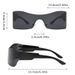 Punk Future Technology Sunglasses Dazzling One Piece Sunglasses Millennial Style Men And Women Cycling Hip Hop Sunglasses_viptrois.com