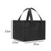 Functional Bags In Stock: Black Non Woven Cooler Bag, Zippered Portable Cooler Bag, Outdoor Picnic Cooler Bag, Wholesale_viptrois.com