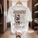Summer Heavyweight Pure Cotton Versatile Trendy Men's Short T-Shirt Crew Neck Casual Fashion Half Sleeve Tee Shirt Top_viptrois.com