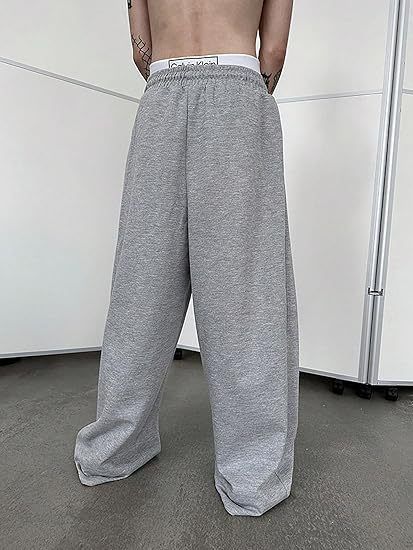 "Men's High-Waist Wide-Leg Pants – Hidden Pockets For Urban Explorers & Midnight Strollers"_viptrois.com