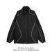 Pulse Pulse Style Workwear Stand Collar Men Spring European And American Vibe High Street Cool Pilot Jacket Top_viptrois.com