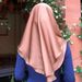 Women's Hijab summer new headscarf crystal linen soft brim double layer satin headscarf scarf_viptrois.com