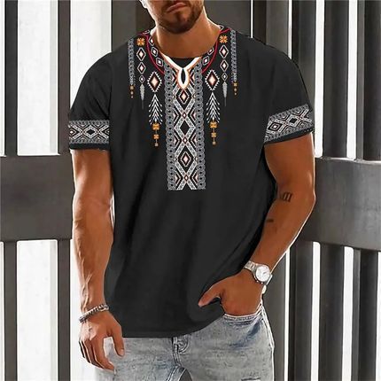 Men's Clothing Fashion Personality Skull Creative 3D Printing Casual Large Size Short Sleeved T Shirt For Men And Women_viptrois.com