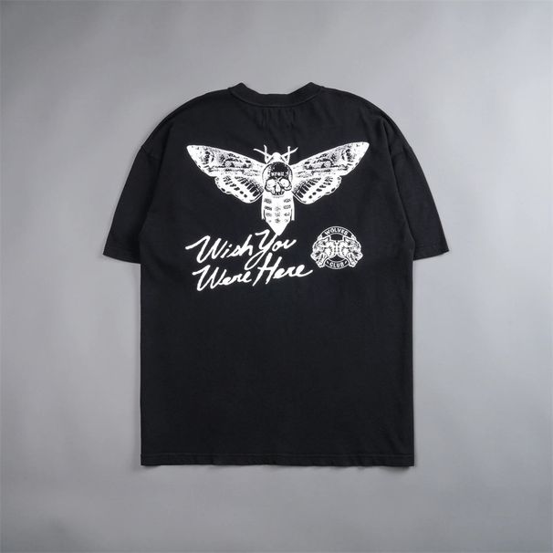 Men's Clothing Pure Cotton Heavyweight Round Neck Short Sleeved T Shirt_viptrois.com