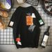 Short-sleeved T-shirt Men's Fashion Brand Trend Ins Summer 2020 New Five-quarter Sleeve Top Loose Half-sleeved T-shirt Korean Style Men_viptrois.com