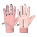 Unisex Winter German velvet plus velvet thickened touch screen windproof cold proof bicycle skiing cycling sports outdoor warm gloves_viptrois.com