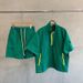Men's Summer Workwear Short Sleeve Suit Trendy Style Loose Fit Two Piece Set_viptrois.com
