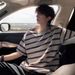 Men's Clothing Summer New Heavy College Style Loose Thin Five Point Sleeve Half Sleeved T Shirt_viptrois.com