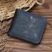 Wallet Card Cases Baseball Player Embossed Men's Short Chain Wallet Large Capacity Three Fold Coin Bag_viptrois.com