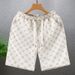 Men's Shorts Summer Pants Printed Men's Ice Silk Breathable Casual Beachwear Running Sports Basketball Pants_viptrois.com