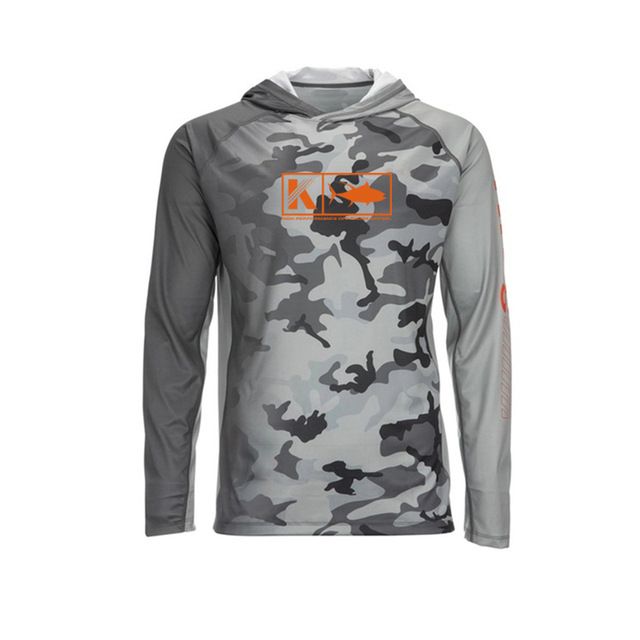 Men's Clothing Summer New Upf+50 Ice Silk Light Breathable Quick Drying Fishing Hooded Long Sleeved Lure Fishing Suit_viptrois.com