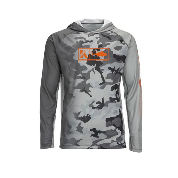 Men's Clothing Summer New Upf+50 Ice Silk Light Breathable Quick Drying Fishing Hooded Long Sleeved Lure Fishing Suit_viptrois.com