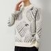 Knitted Sweater Men's Autumn And Winter Round Neck Pumpkin Jacquard Sweater Casual Sweater Texture_viptrois.com
