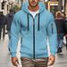 Zipper Premium Black Hoodie Adult Zipper Unisex Zipper, Heavy Blend Hooded Fleece Pullover Workwear Sweatshirt Hoodie Top Plain BNW Unisex_viptrois.com