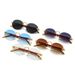 New Round Frame Cut Edge Street Style Trendy Diamond-Studded Personality High-Sensitivity Fashion Sunglasses_viptrois.com