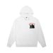 Trendy Brand Skull Print Heavy Cotton Unisex High Street Hooded Sweatshirt Long Sleeve Fashion_viptrois.com