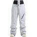 New Men's Ski Pants Foreign Trade Outdoor Sports Single Board Waist Windproof Waterproof Warm Workwear Ski Pants Women_viptrois.com