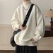 Autumn And Winter Loose Knit Sweater Jacket, High Neck Men's Pullover Sweater, Base Sweater_viptrois.com