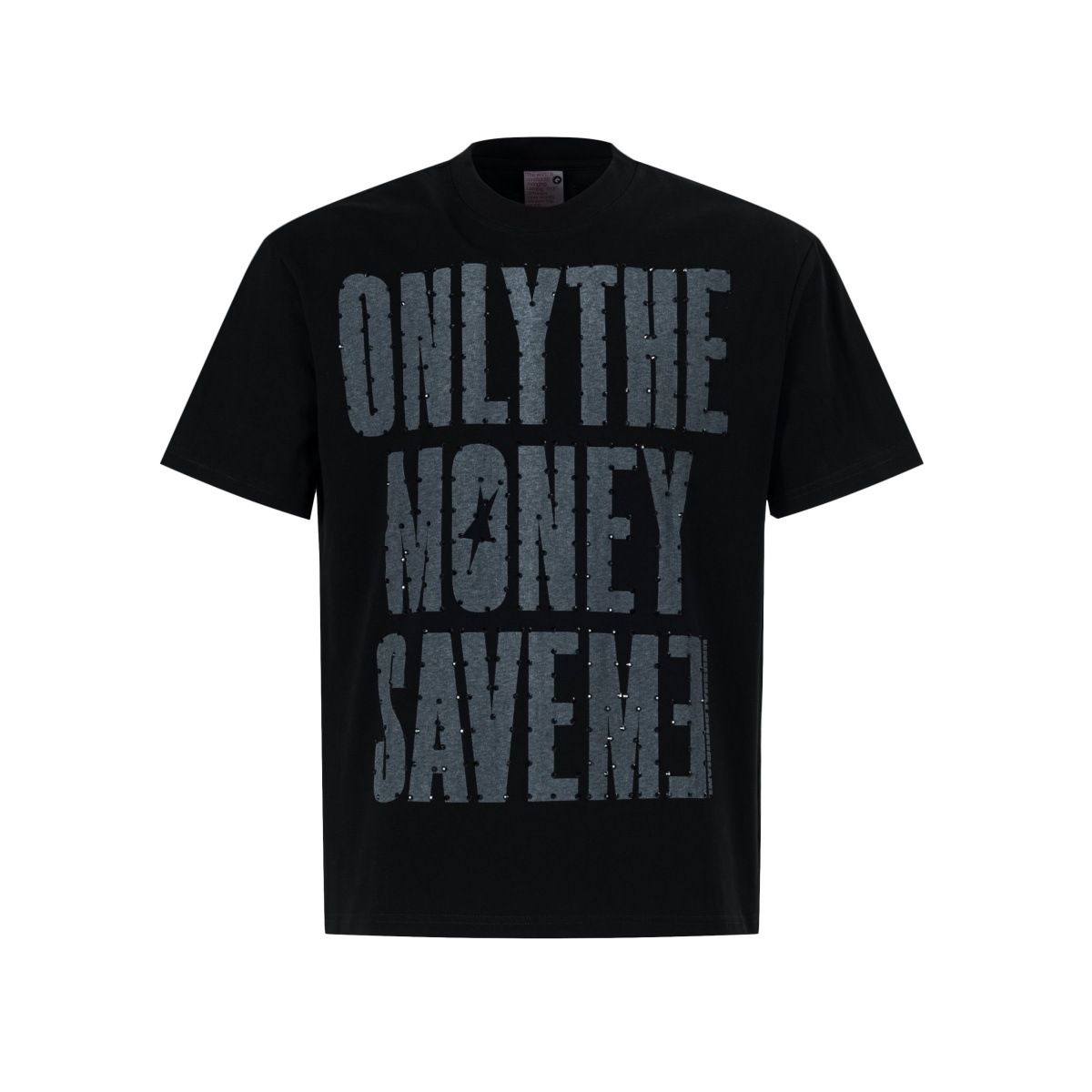 Men's And Women's Retro American Style Short Sleeve T-Shirt Trendy High End Design Cross Border European And American Street Style Lettering 189_viptrois.com