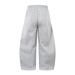 Men's Clothing Pleated Wide Leg Casual Pants In Spring And Autumn With Loose Drawstring And Elastic Waist, Trendy Solid Color Trousers_viptrois.com