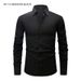 Men's Clothing Four Sided Stretch Shirt Men's Long Sleeved Thin Large Size Men's Clothing Anti Wrinkle Solid Color Men's Shirt_viptrois.com