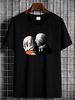 Rene Magritte The Lovers II (1928) Artwork T-shirt Unisex Top For Everyday Wear Stretched Fashion Breathable Homme Summer Comfortable Graphic_viptrois.com