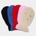 Three hole knitted Barak face mask funny Rafa hat men's and women's winter thermal cycling sports headgear_viptrois.com