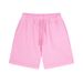 Men's Clothing Men's Wear Summer Washed and Distressed Dyed White Short sleeved Shorts Men's and Women's Suit_viptrois.com